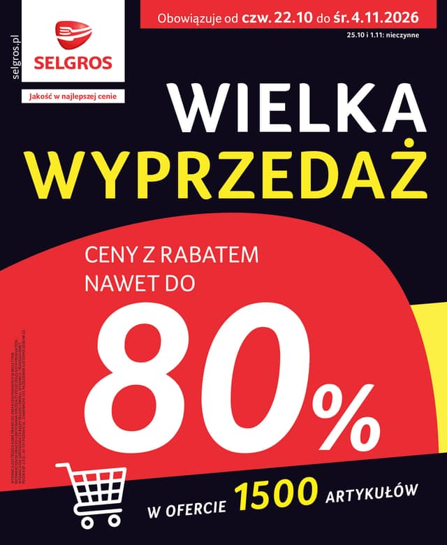 SELGROS flyer cover