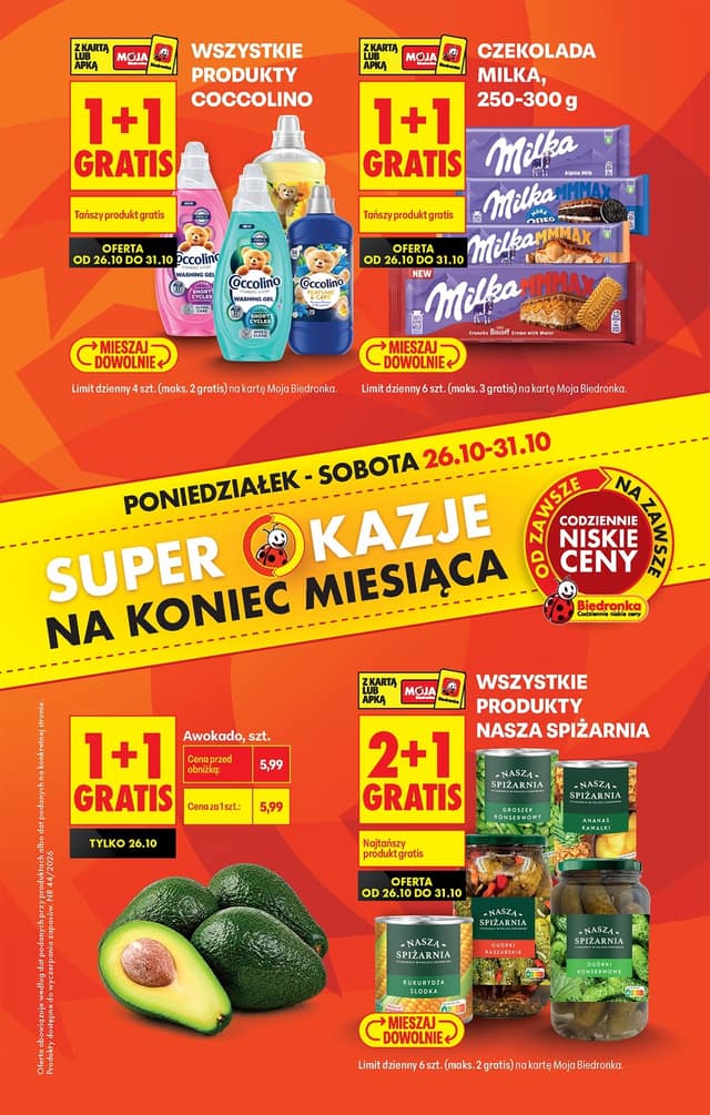 Biedronka flyer cover