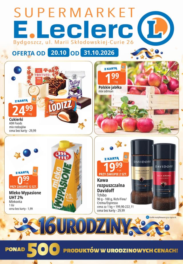 E.LECLERC SUPERMARKET flyer cover