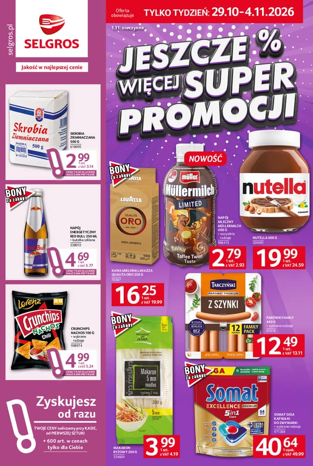 SELGROS flyer cover