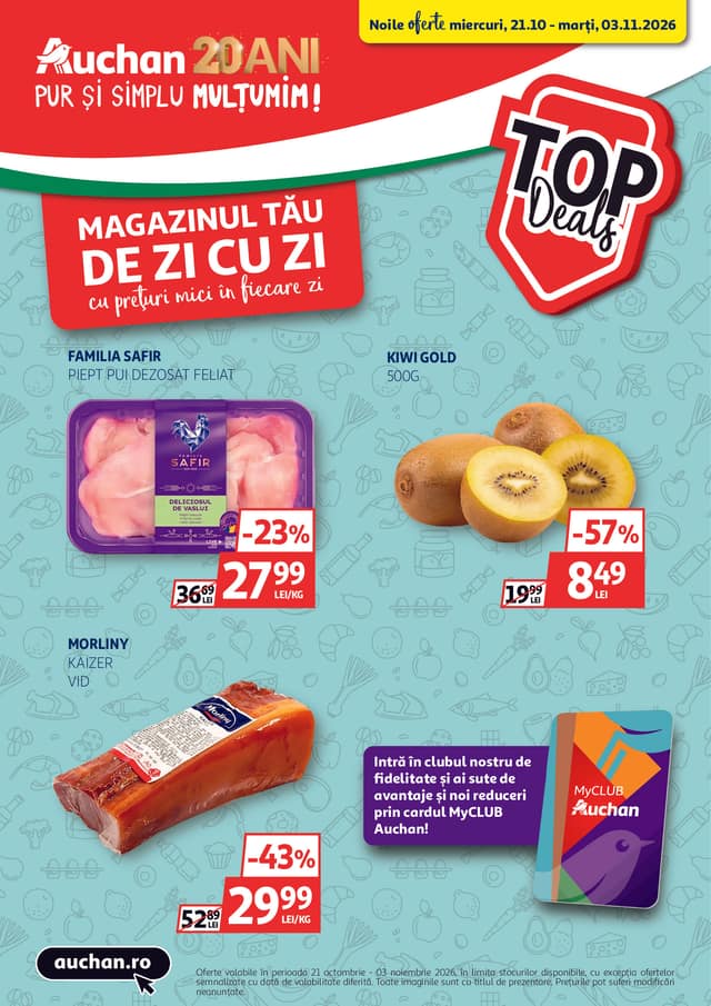 Auchan flyer cover