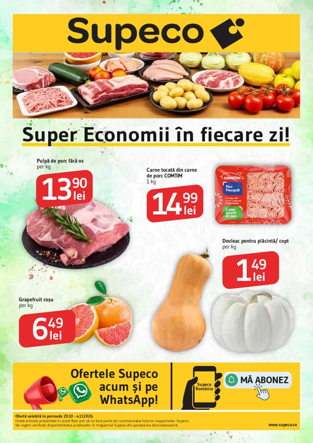 Supeco flyer cover