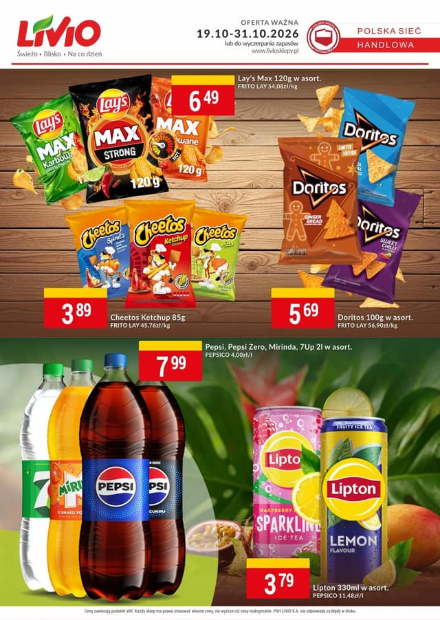 LIVIO flyer cover