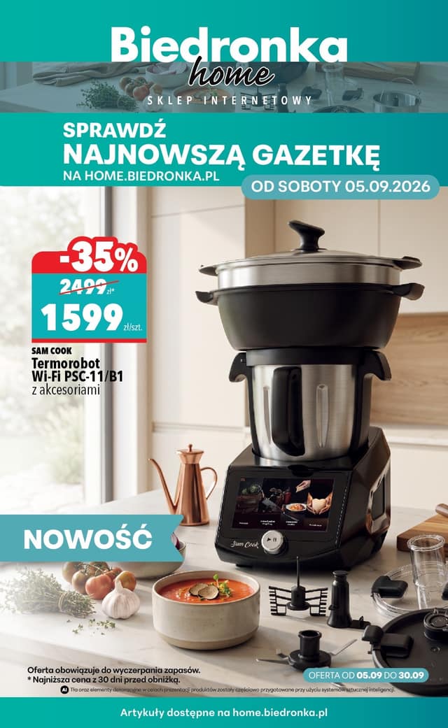 Biedronka flyer cover