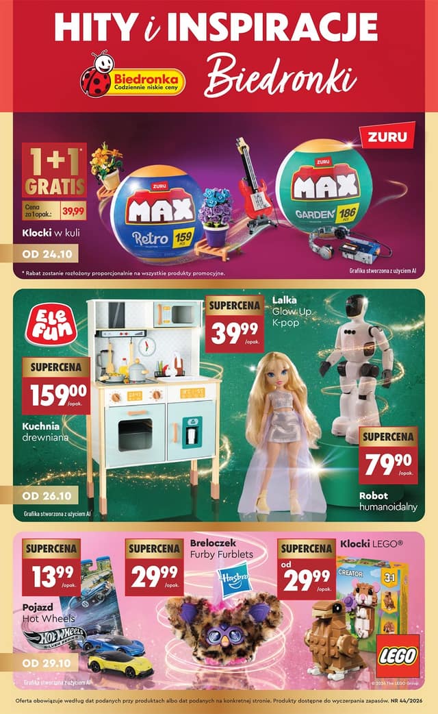 Biedronka flyer cover