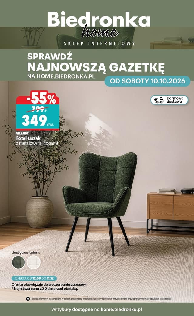 Biedronka flyer cover